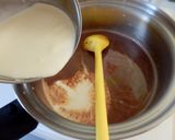 フライパンdeなめらかチョコプリン♪作り方3写真