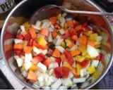 野菜たっぷりの簡単ミネストローネ作り方2写真