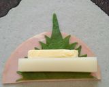 お餅が余ったら☆餅入り春巻き作り方2写真