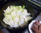 ハムと白菜　簡単麺つゆ炒め☆作り方3写真