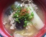 豚肉モチモチ食感のみぞれ汁作り方7写真