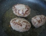 ふっくら美味しいハンバーグ作り方5写真
