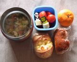 朝ご飯スープ作り方5写真