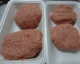 男子ごはん～チーズｉｎハンバーグ♪作り方5写真