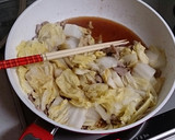 簡単♡豚肉と白菜の卵とじ作り方5写真