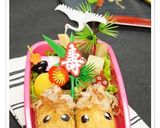 【✿稲荷寿司deうま*簡単キャラ弁✿】作り方7写真