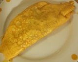 玉ねぎとベーコンとチーズのオムレツ作り方4写真