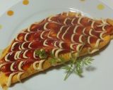玉ねぎとベーコンとチーズのオムレツ作り方5写真