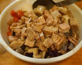 残ったおせちと餅を炊飯器で五目おこわ風作り方1写真