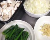 鯖缶と大豆のカレー作り方2写真