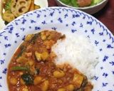 鯖缶と大豆のカレー作り方9写真