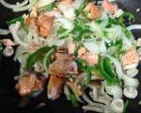 鮭と白菜のポン酢炒め♪作り方4写真