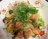 鮭と白菜のポン酢炒め♪作り方7写真