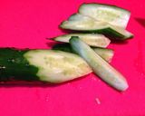 簡単！きゅうりと塩昆布和え作り方1写真