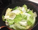 白菜と肉団子のししがしら煮作り方4写真