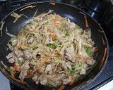 豚肉入りきんぴらごぼう作り方4写真