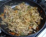 豚肉入りきんぴらごぼう作り方5写真