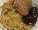 白菜と肉団子のししがしら煮作り方7写真