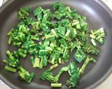 お手軽♫大根菜のふりかけ炒め(^^)作り方1写真