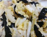白菜と海苔の生サラダ作り方4写真