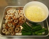ちくわとしし唐のチーズ焼き作り方1写真