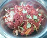 牛肉とチンゲン菜の甘辛醤油焼き作り方2写真