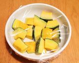 簡単☆温野菜のガーリックバタポンサラダ☆作り方3写真