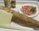 長芋と桜えびのとろ～りチーズ焼き作り方1写真