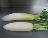 お正月に♪♪源助大根と鱈の白子の酢の物作り方1写真