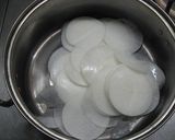 お正月に♪♪源助大根と鱈の白子の酢の物作り方2写真