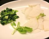蕪とツナの梅海苔パスタ　わさび風味作り方4写真