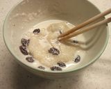 とろとろ！ミルクレーズンくるみもち作り方5写真