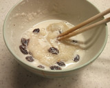 とろとろ！ミルクレーズンくるみもち作り方5写真