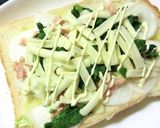 蕪とツナのトースト　作り方5写真