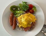 簡単！ライスでエッグベネディクト♡作り方4写真