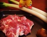 鶏もも肉の甘辛みそ炒め♪作り方1写真