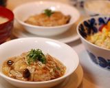 豆腐１丁使用◆ハンバーグキノコソース作り方5写真