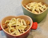 餃子の皮で♪麻婆豆腐とアボカドのラザニア作り方5写真