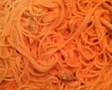 魚介のトマトクリームパスタ作り方7写真
