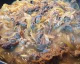 昆布つゆで簡単しるだくだく牛丼作り方7写真