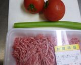 トマトのオイスターソース炒め作り方1写真