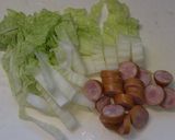 お好み焼き風「白菜の玉子焼き」作り方2写真