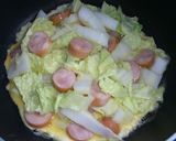 お好み焼き風「白菜の玉子焼き」作り方4写真