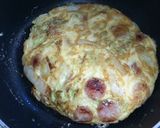 お好み焼き風「白菜の玉子焼き」作り方5写真