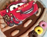 キャラケーキ★チョコケーキでカーズ作り方15写真
