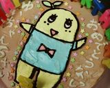 おめでとなっしー♡ふなっしーキャラケーキ作り方8写真