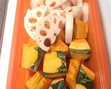 根菜のとろ～り鶏ひき肉あんかけ作り方2写真