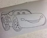 キャラチョコ☆ケーキデコに♪カーズなど作り方9写真