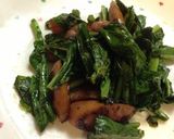 カブの葉っぱの炒め物作り方3写真