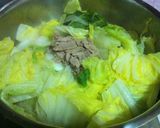 白菜とシーチキンの煮物☆ツナ缶１つで簡単作り方3写真